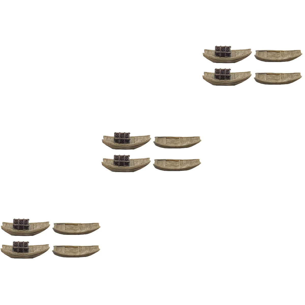 

Boat Miniature Model Ornament Decor Mini Sailboat Micro Figurine Sailinglandscape Figure Nautical Beach Garden Adornment Wooden