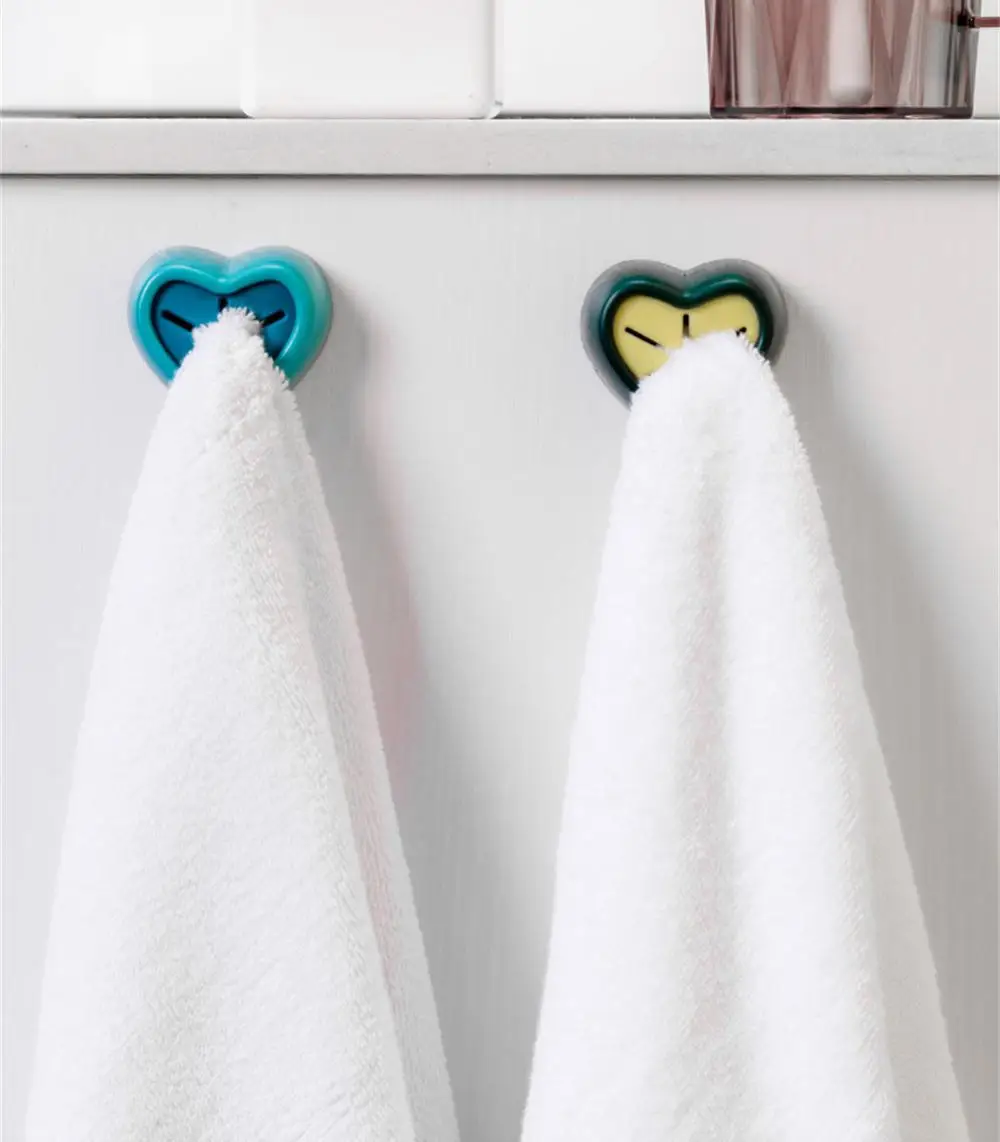 

New Creative Love To Store Towels And Plug Them Into The Bathroom Without Punching Rags And Wall-mounted Towel Rack