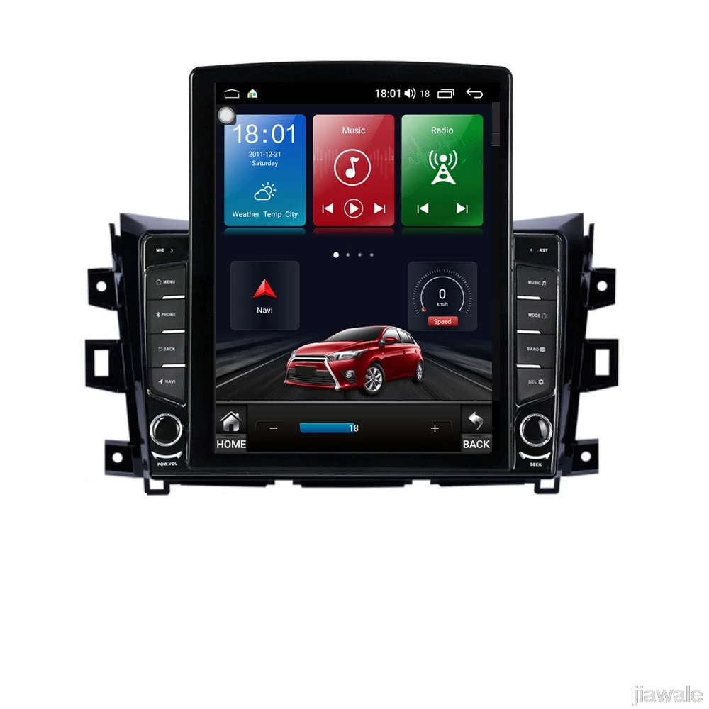 

9.7" octa core tesla style vertical screen Android 10 Car GPS Navigation for Nissan Navara NP300 Terra Renault Alaskan 2014-2017