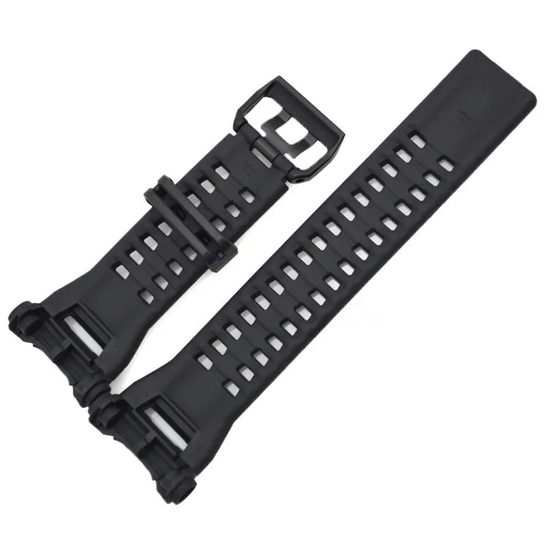 Фото Для умных спортивных часов Casio серии GSW-H1000, силиконовый ремешок из смолы, черные аксессуары, аксессуары для мужских часов + инструмент №4