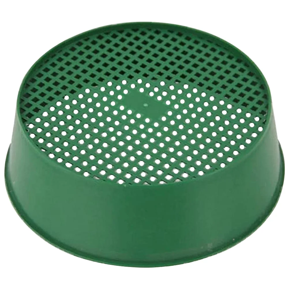 

Sieve Sifter Soil Garden Mesh Sifting Sand Pan Filter Plastic Riddle Compost Stone Dirt Gardening Strainer Pot Succulent Beach