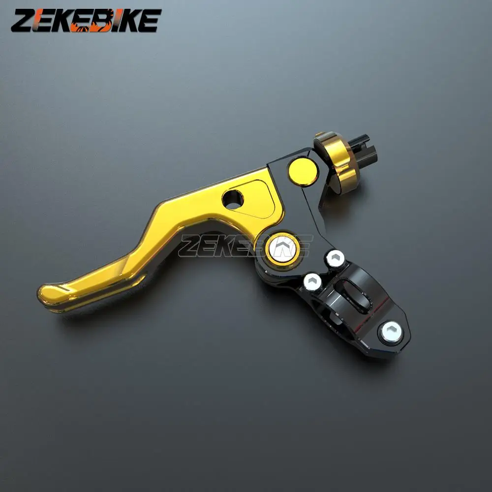 

For Suzuki RMX250R RMX250S 1993-1998 CNC Aluminum Easy Pull Clutch Lever System Short Stunt Clutch Lever Handle Assembly