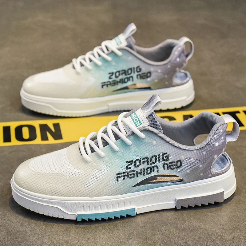 

Кроссовки мужские летние на платформе, теннисные туфли, повседневные модные, роскошные лоферы, плоская подошва, для спорта на открытом воздухе