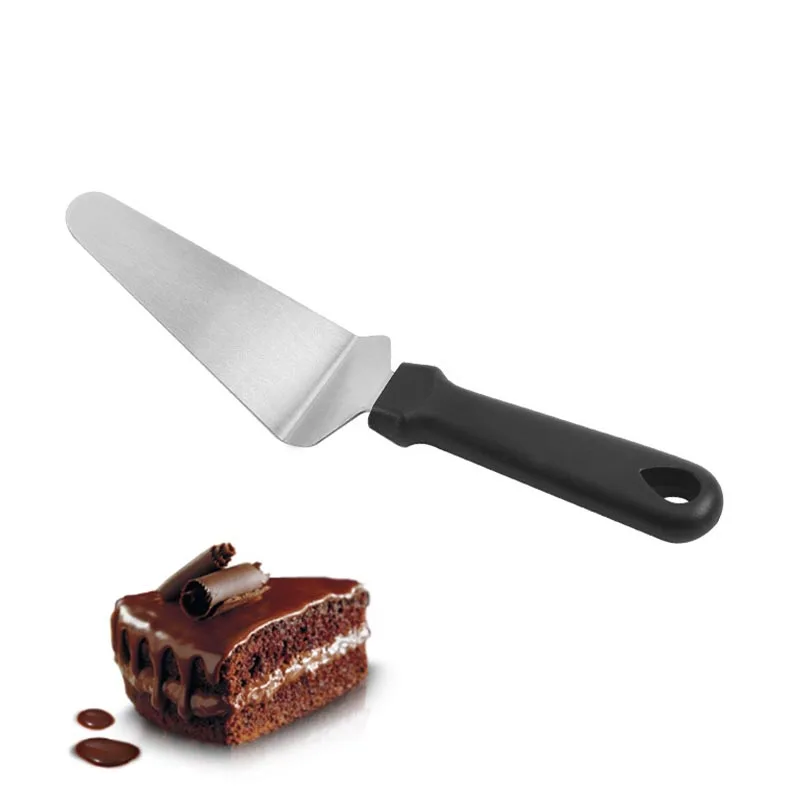 

Triangle Pastry Cake Shovel Knife Stainless Steel Pie Pizza Cheese Spatula Server Cake Divider Knives Toothed Cake Baking Tool