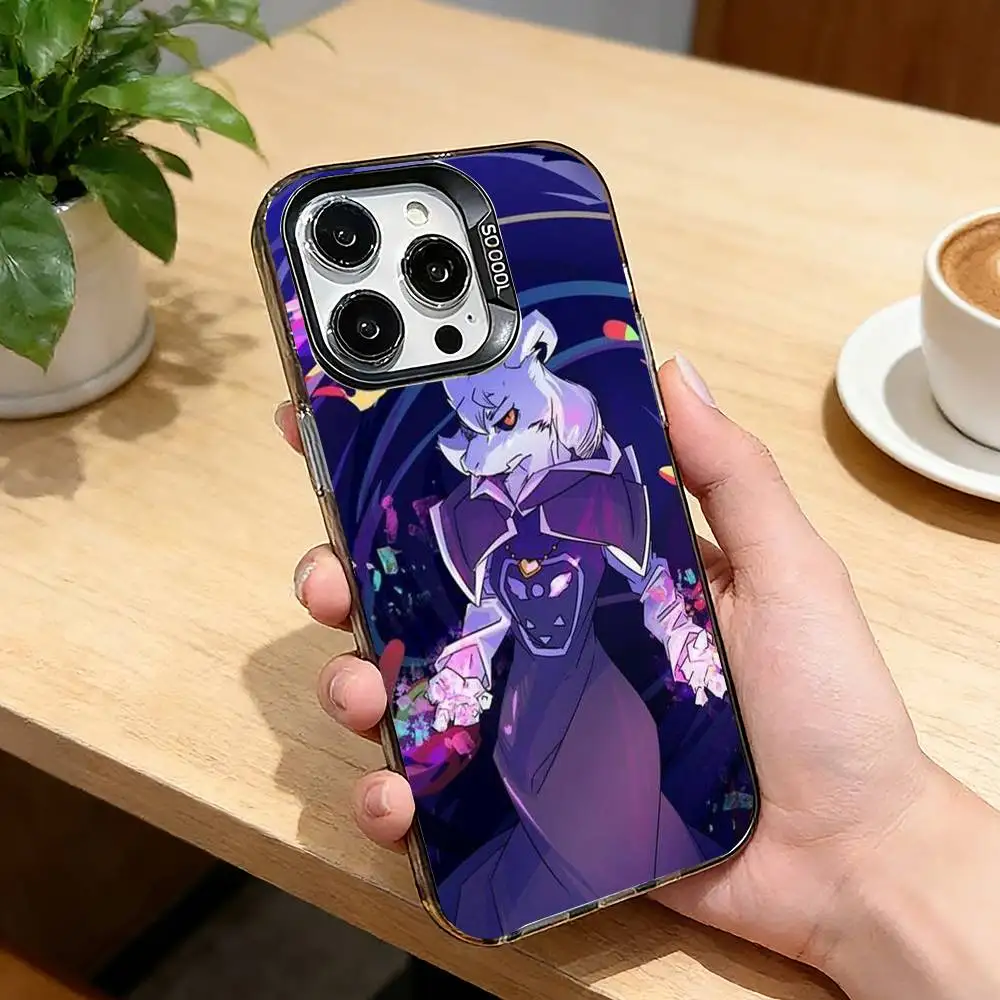 Фото Чехол для телефона U-Undertale Game A-Asriel Dreemurr для iPhone 17, 16, 15, 14, 13, 12, 11 Plus, Pro Max, XS, цветной, серебристо-черный №2