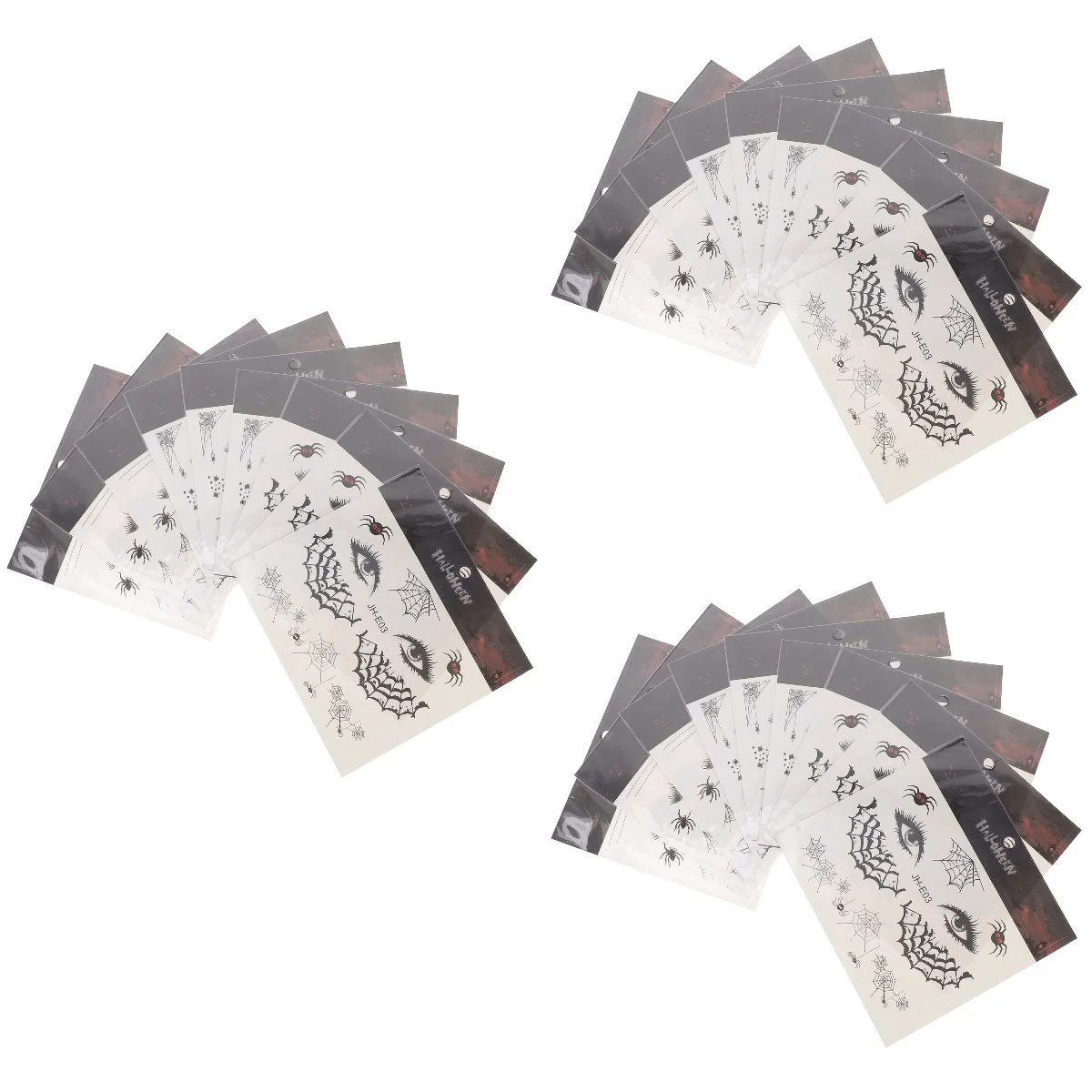 

27 Sheets Spider Web Sticker Temporary for Kids