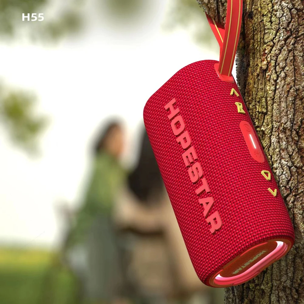 

Беспроводные Bluetooth-колонки HOPESTAR H55, мощные портативные водонепроницаемые Ipx7 сабвуферы, HIFI Soundbox, мощный mp3-плеер