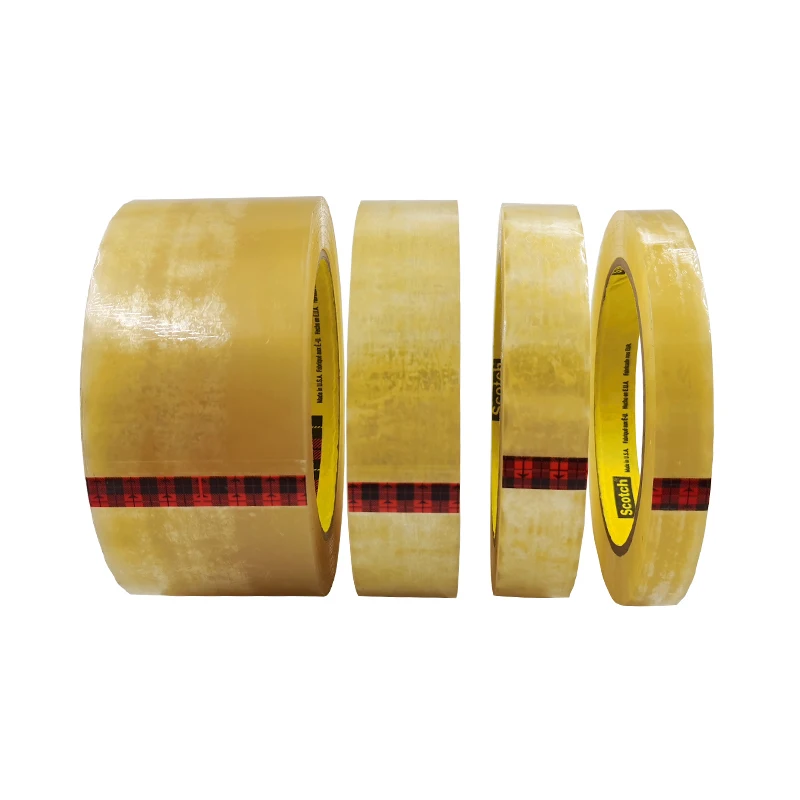 

681 Transparent Packaging Tape Premium Grade Testing Tape High Performance Adhesive Tape 12.7/19/25.4mm*65.8m