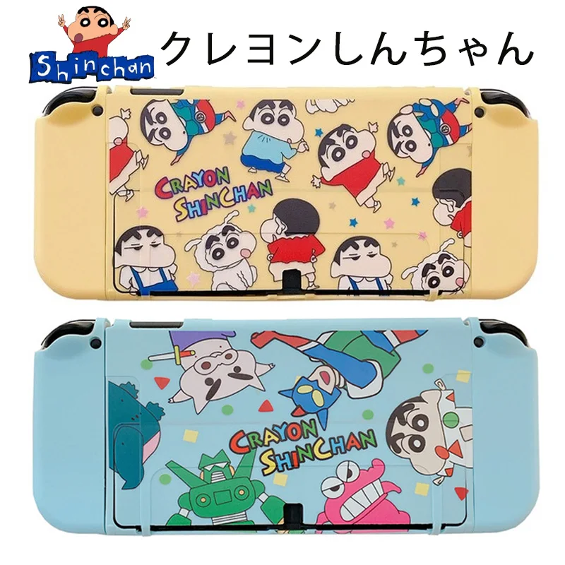 Crayon Shin-chan Japan для Nintendo Switch OLED защитный чехол NS игровая консоль ТПУ полноразмерный