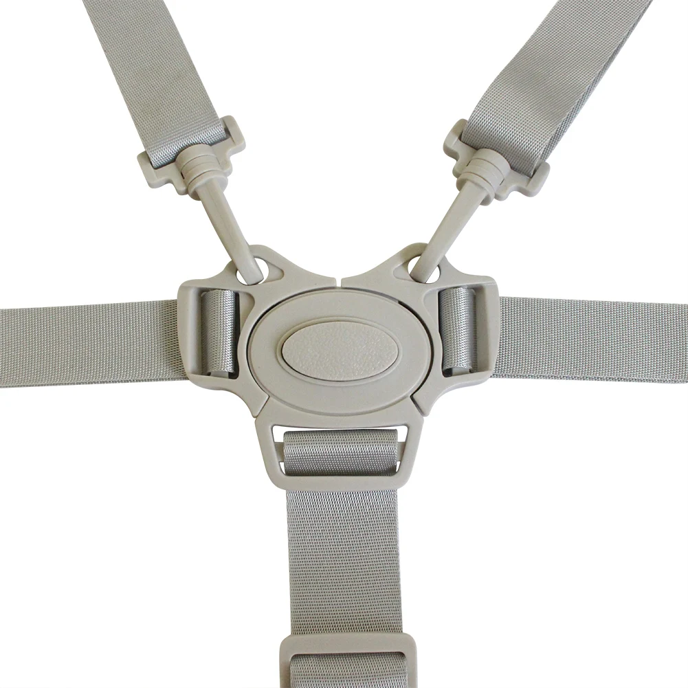 

2PCS Universal 5 Point Harness High Chair Baby Safety Chair Seat Belts for High Chair Pram Baby Stroller Belt Accessories