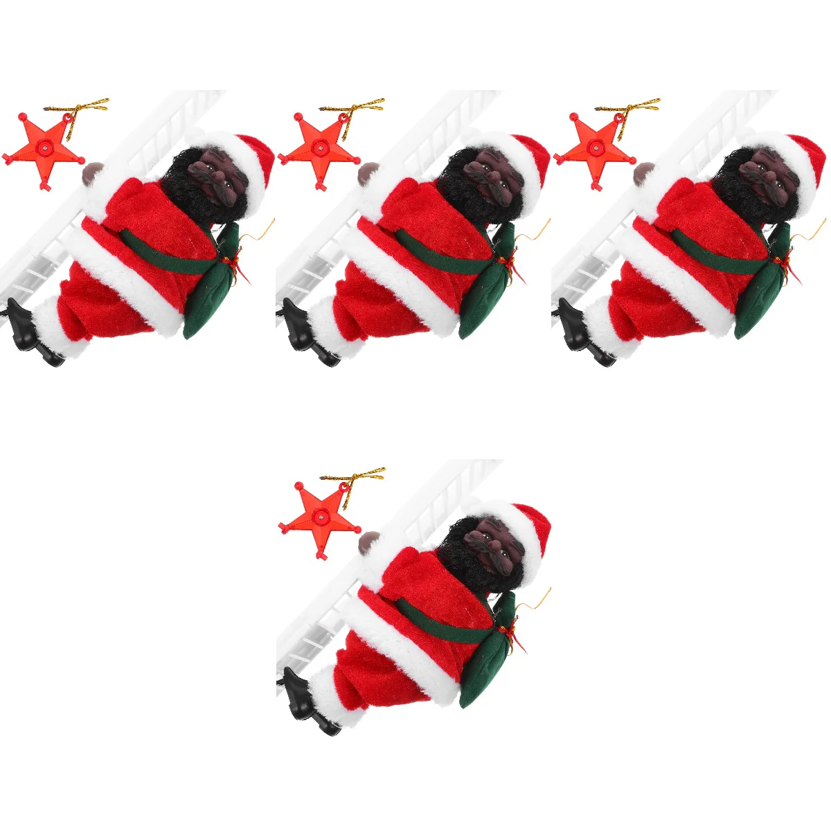 

4 шт., Новогодняя электрическая лестница для скалолазания