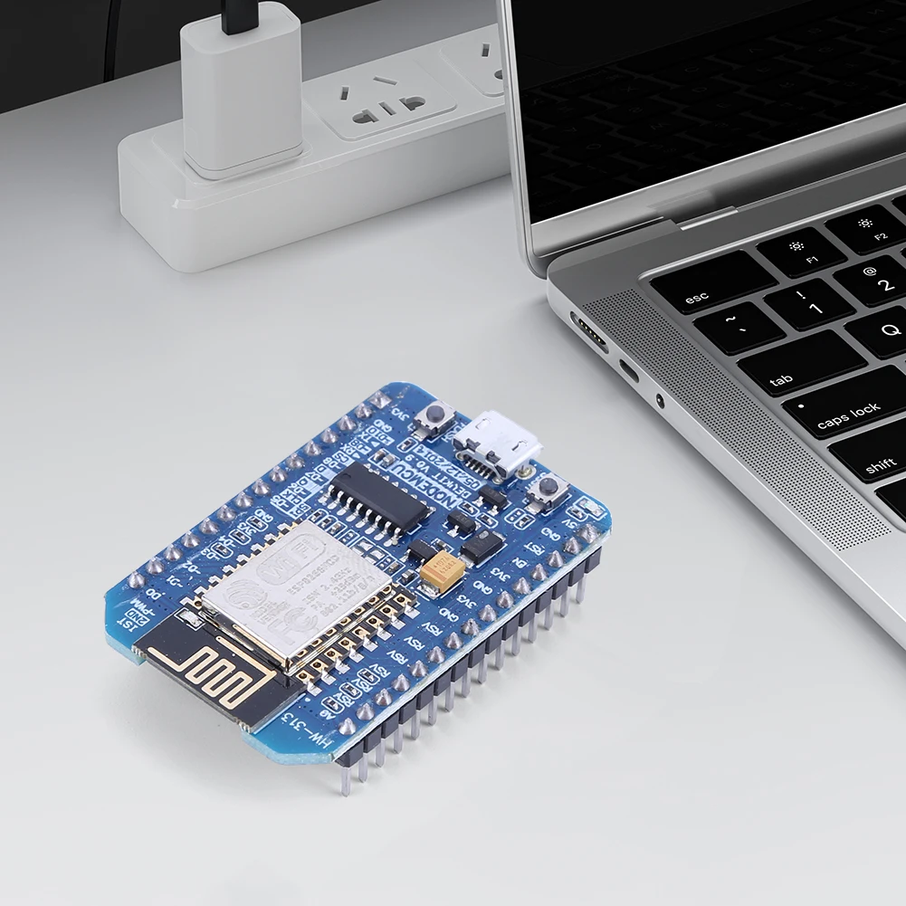 Фото Модуль платы разработки NodeMcu Lua WIFI 32 бит 2,4 ГГц Поддержка интерфейса передачи данных UART/GPO подходит для Arduino №3