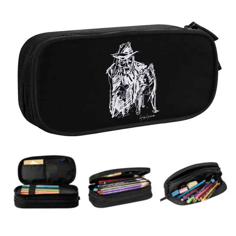 

Пеналы Yohji Yamamoto для девочек и мальчиков, корейские Чехлы для ручек и портретов, индивидуальные вместительные Школьные Аксессуары