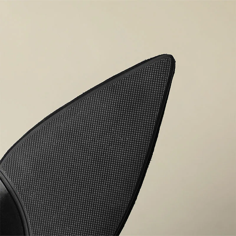 Women 6cm High Heels New 2023 Spring Black Brown Beige Pointed Toe Pumps Elegant Ladies Party Shoes Women Kitten Heels