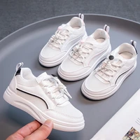 childrens mesh breathable sneakers 2022 spring autumn new anti slip girls soft soled flat heel stripe boys casual shoes f07253