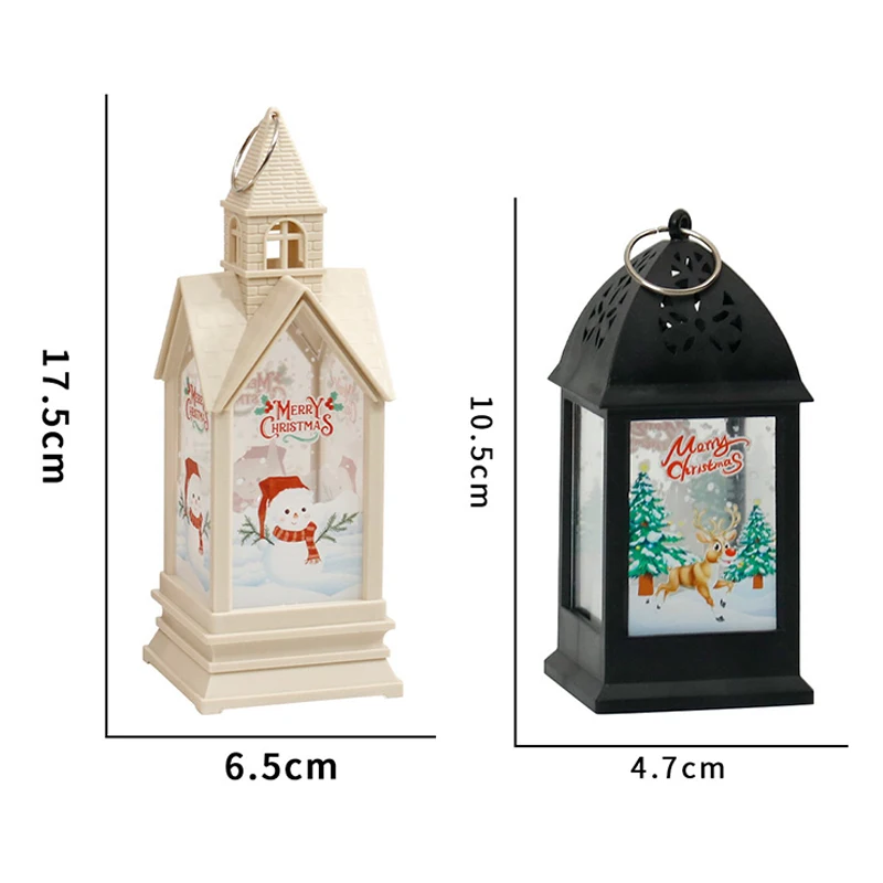 Рождественская ветровая лампа мини-настольная маленькая ночная мультяшный