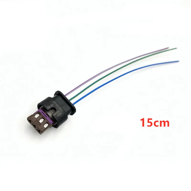 

3Pin Auto 4F0 973 703 парковочный радар, штекер глазка, датчик редукции, цилиндр, водонепроницаемый электрический соединитель, провод, кабель с 15 см кабелем