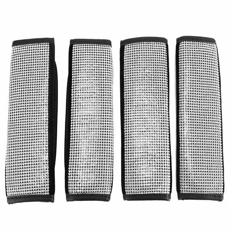 Автозащитная крышка дверной ручки блестящая кристаллическая защитная