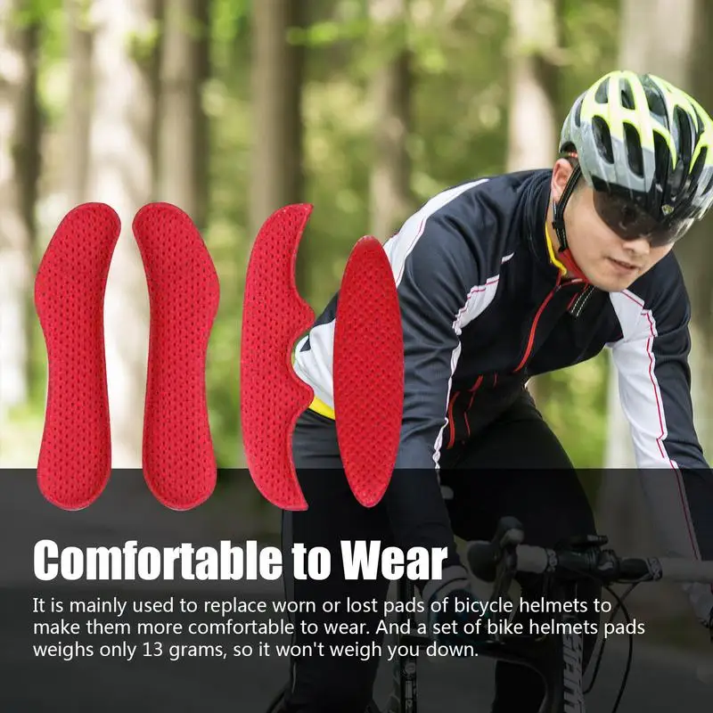 Комплект набивки для шлемов вентилируемые мягкие велосипедные шлемы внутренние