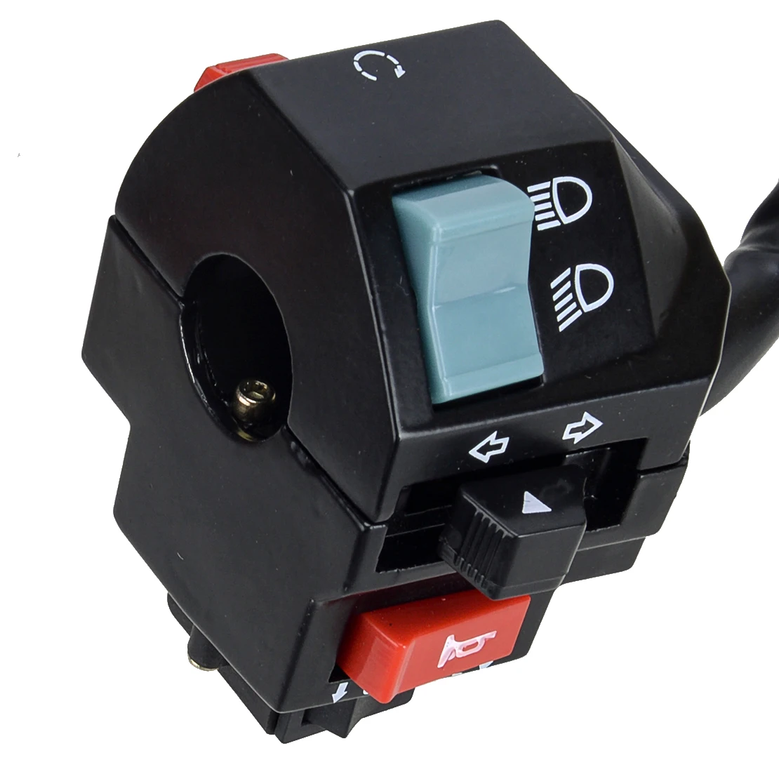 Переключатель функции левого руля мотоцикла в сборе подходит для Linhai 260cc 300cc LH260