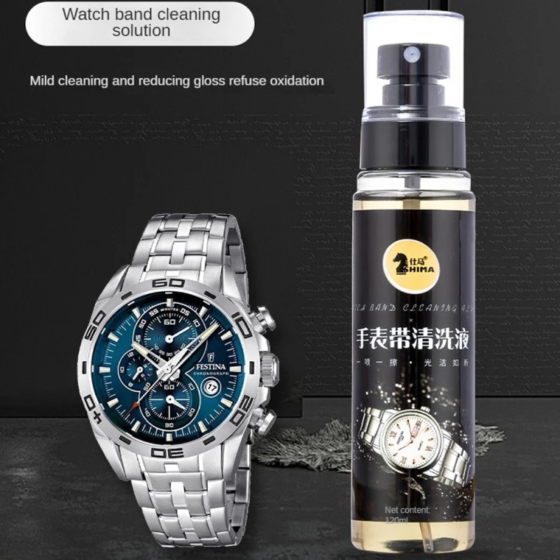 Decontamination Watch Cleaning Liquid Wash Resin Strap Watch Bracelet Cleaner Fast Cleaning Universal Color Protection Spray