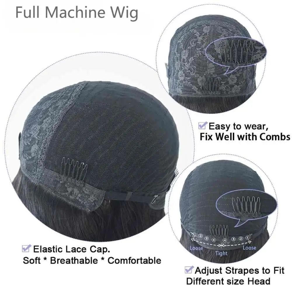 Короткий парик Боб для женщин стрижка пикси вьющиеся человеческие волосы