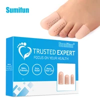 16pcs 3sizes sumifun perforated toe protective cover wear resistant foot corns calluses sleeves pain relief foot care tools