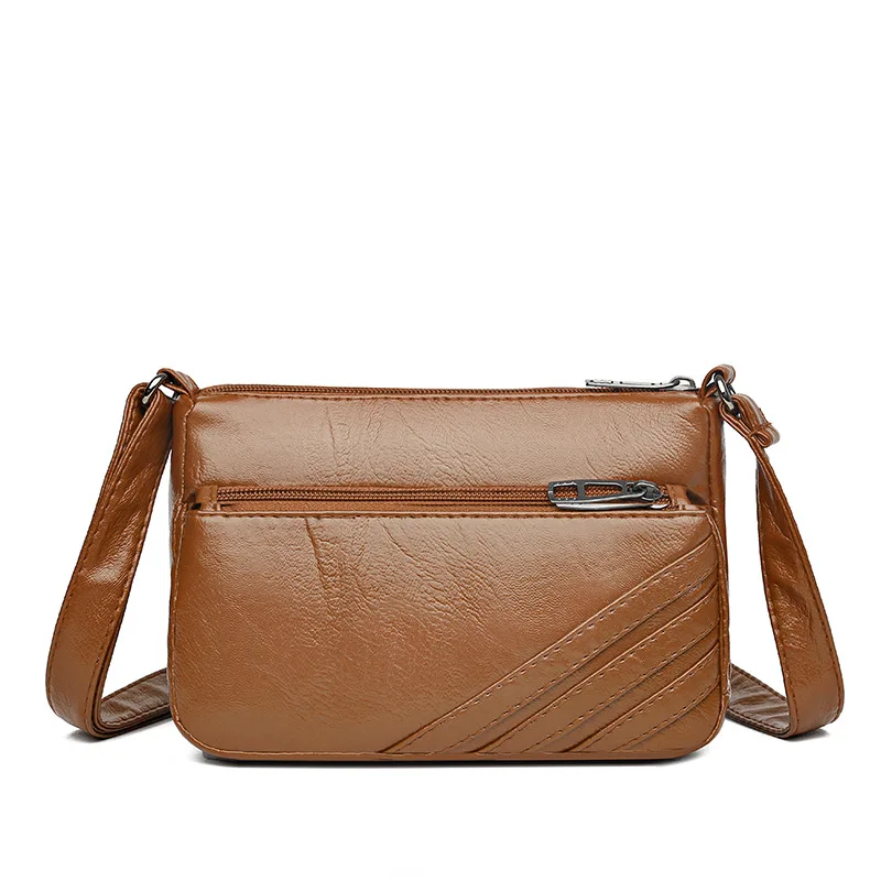 

Luxury Designers Recommend PU Leather Popular Women's Handbag Simple Multi-function Women's Square Purse Retro Shoulder Bag