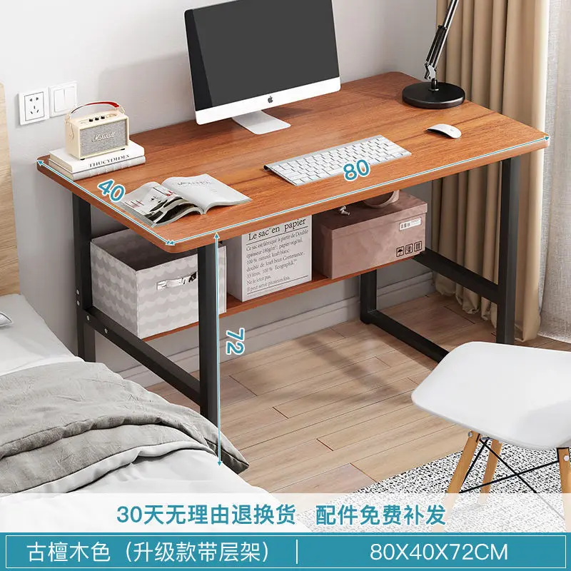 

SH AOLIVIYA Home Computer Desk Desktop Small Apartment Simple Rectangular Bedroom Study Table Simple Student Office