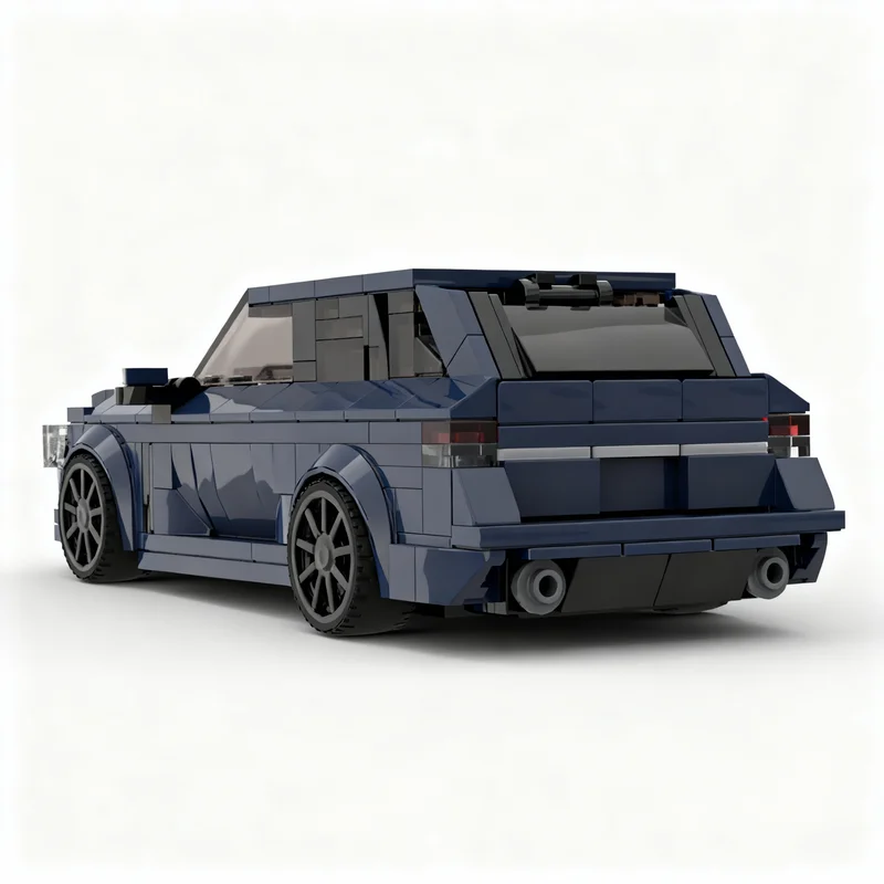 Фото 380 шт. MOC Holden VF Commodore SS-V Redline Wagon City Champions, модель из строительных блоков, рождественский подарок, развивающий конструктор для демонстрации. №4