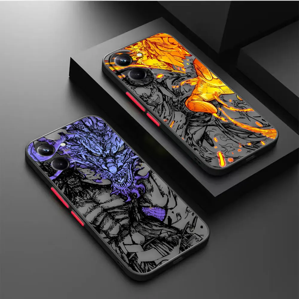 

Matte Phone Case for OPPO Realme 10 9 9I 8 8I 7 7I 6 5 3 FIND X3 X4 PRO 4G 5G Case Funda Capa Shell Anime O-One P-Piece Comic
