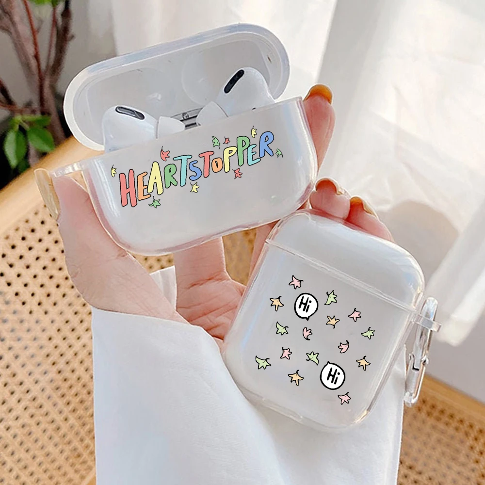 

Прозрачные футляры для наушников Airpods Pro 3 2 1 с Bluetooth
