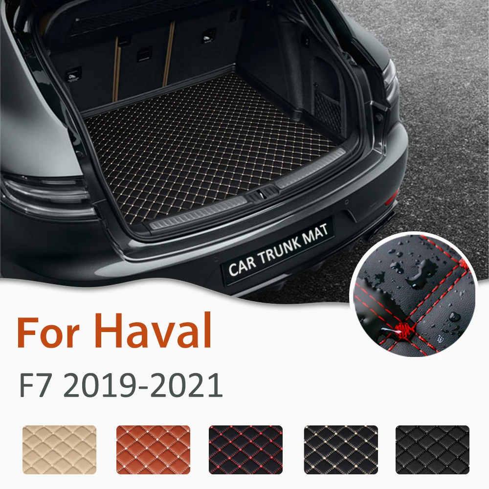 

Для Haval F7 F7X 2019 2020 2021 коврик для багажника с защитой от грязи подкладка для груза заднее отделение напольный коврик для багажника автомобильн...