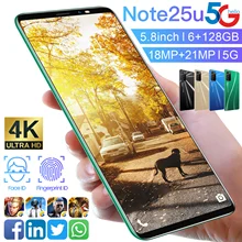 5.8 inch 6GB 128GB 18MP 21MP Smartphone Android Cell phone Unlocked Mobile Phones Celulares smartphones Global Version 5G Phone