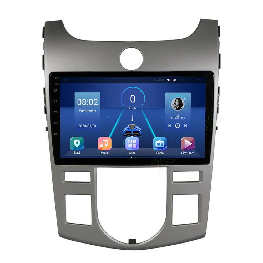 Автомагнитола 2 din для KIA Forte Cerato TD 2008-2013 4 Гб + 64 ГБ Android 10 |