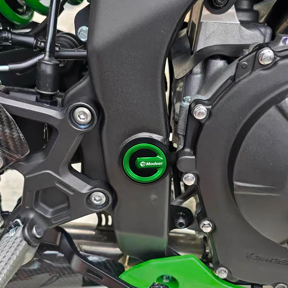 Для Kawasaki Ninja ZX-4RR ZX4RR ZX-4R ZX4R 2023 2024 + запчасти для мотоциклов крышка с отверстием рамы