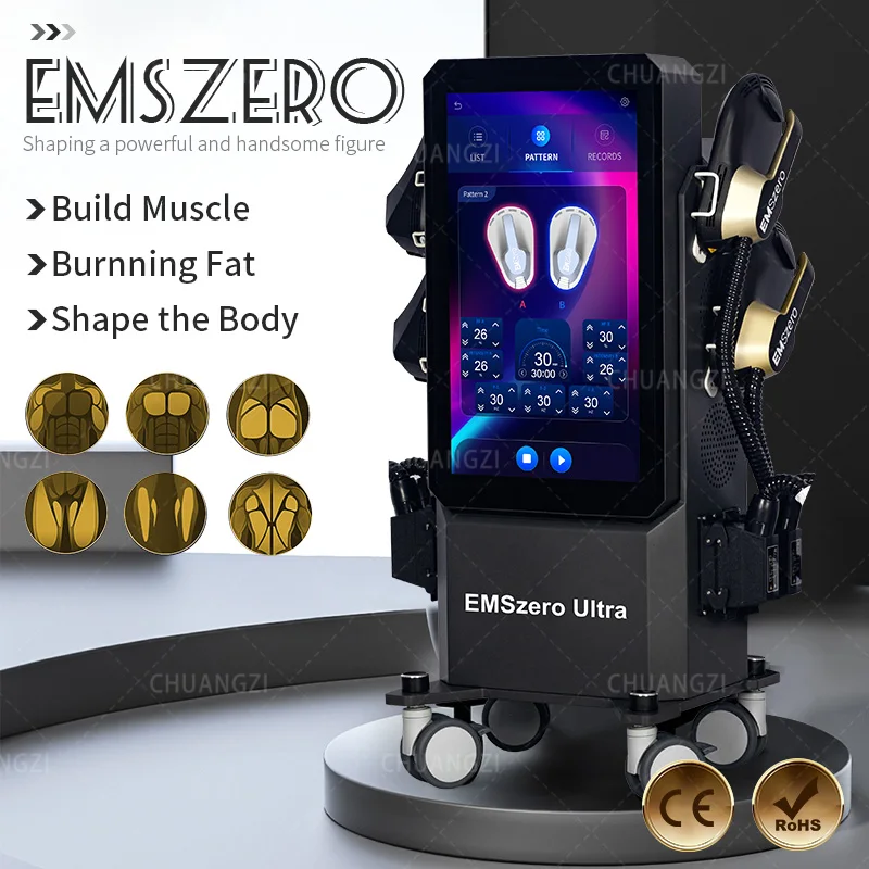 Emszero Machines 2024 15 T Professional 6500 Вт Портативный для похудения тела Nova Mini Muscle EMS