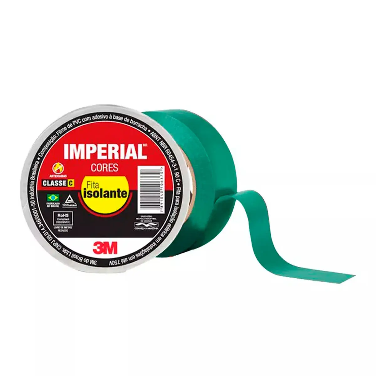 

IMPERIAL ISOLANT TAPE 18 MM 20 METERS GREEN-PC/10