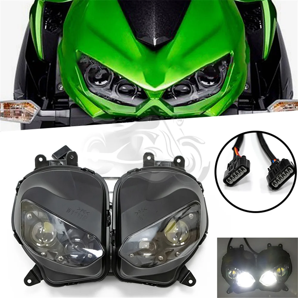 

For KAWASAKI Z1000 2014 - 2021 LED Z 1000 2017 2018 2019 2020 Motorcycle Light Assembly Headlamp Lighting Lamp Assembly