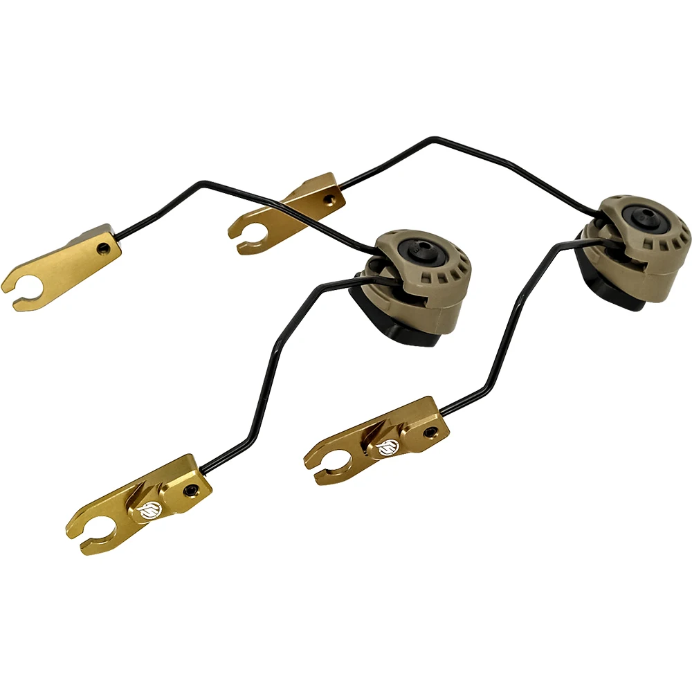 HEARING TACTICAL Tactical Helmet Mount Sordin Headphone Accessories ARC Helmet Rail Adapter for MSA Sordin Tactical Headphones