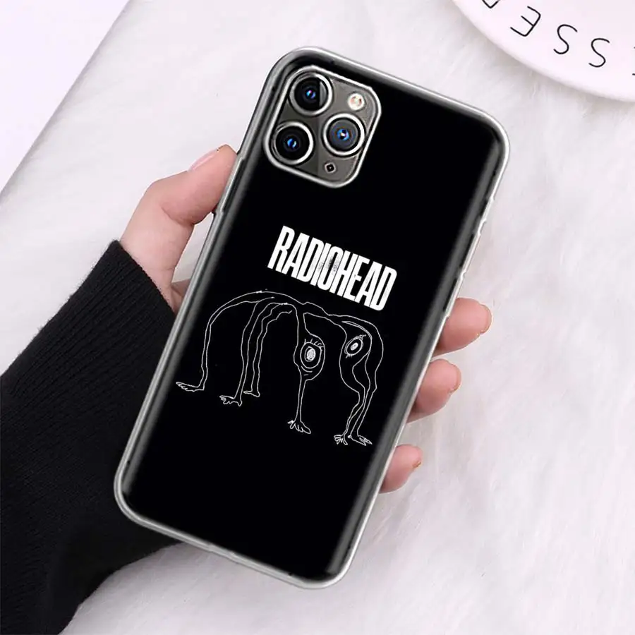 Чехол для телефона Bnad R-Radio Head Apple Iphone 12 Mini 14 13 15 Pro Max 11 X XS XR 16 Plus