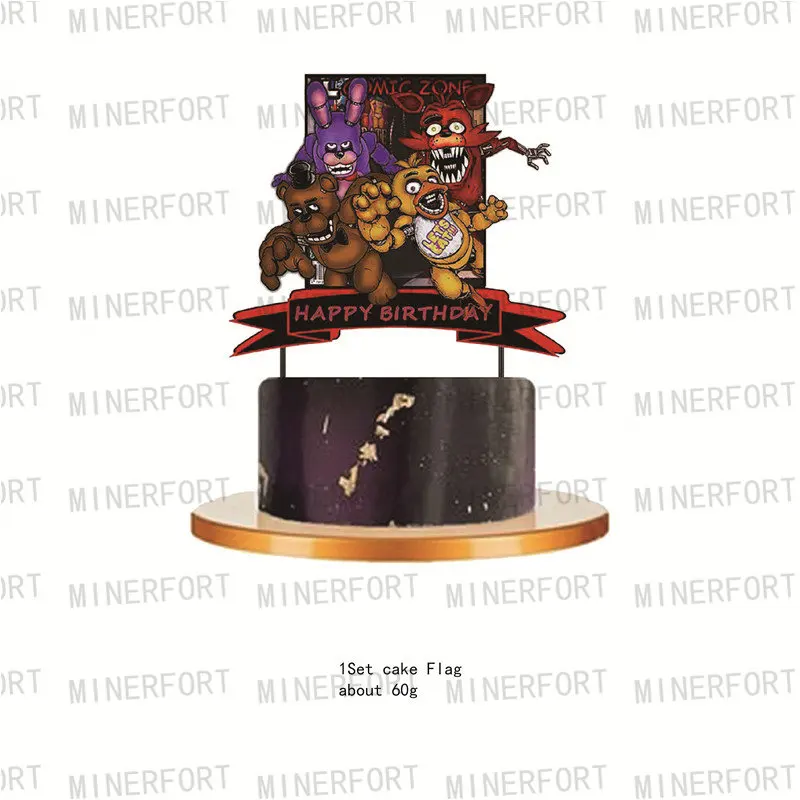 

Disney FNAF Five Nights At Freddy's одноразовая посуда для праздника