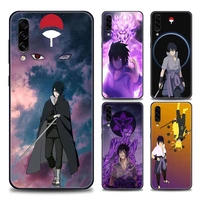 anime naturo sasuke uchiha phone case for samsung a10 e s a20 a30 a30s a40 a50 a60 a70 a80 a90 5g a7 a9 case tpu bandai