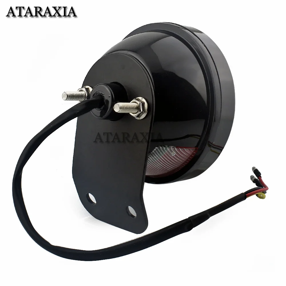 Универсальный светодиодный задний фонарь для мотоцикла стоп-сигнал алюминиевый