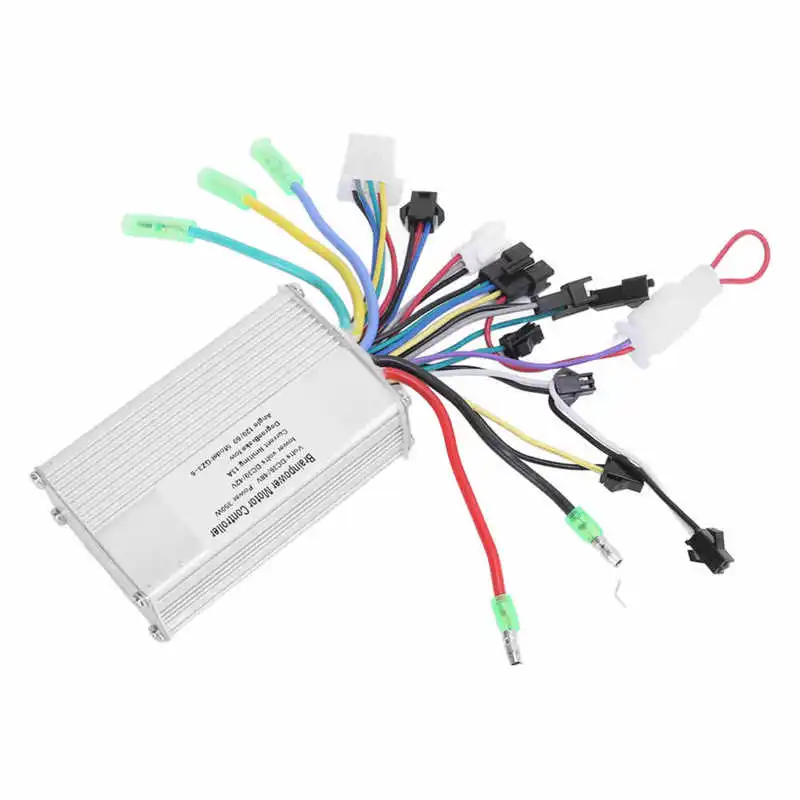 

Комплект контроллера электродвигателя 350 Вт, аналоговая дроссельная заслонка, комплект контроллера электродвигателя с алюминиевым корпус...