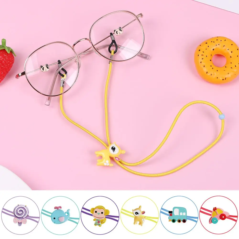 

Cute Elastic Colorful Neck Strap Kids Glasses Chain Glasses Band Strap Child Eyewear Cord Eyeglass Holder