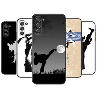 taekwondo kung fu phone cover hull for samsung galaxy s6 s7 s8 s9 s10e s20 s21 s5 s30 plus s20 fe 5g lite ultra edge