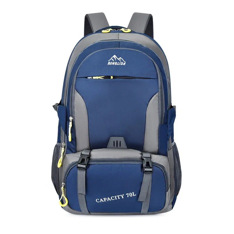 

Unisex Men's Outdoor Sports Climbing Backpack Travel Trekking Hiking 70L Rucksack Camping Casual Pack For Male Female Women
