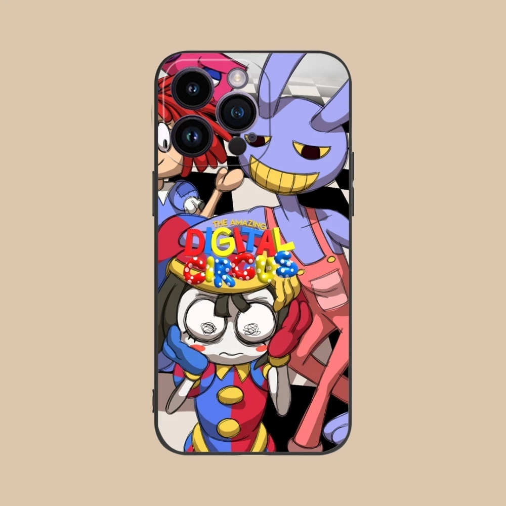 Удивительный цифровой зеркальный чехол для iPhone 15 14 13 12 11 X XR XS 8 7 Pro Max Plus Mini черный