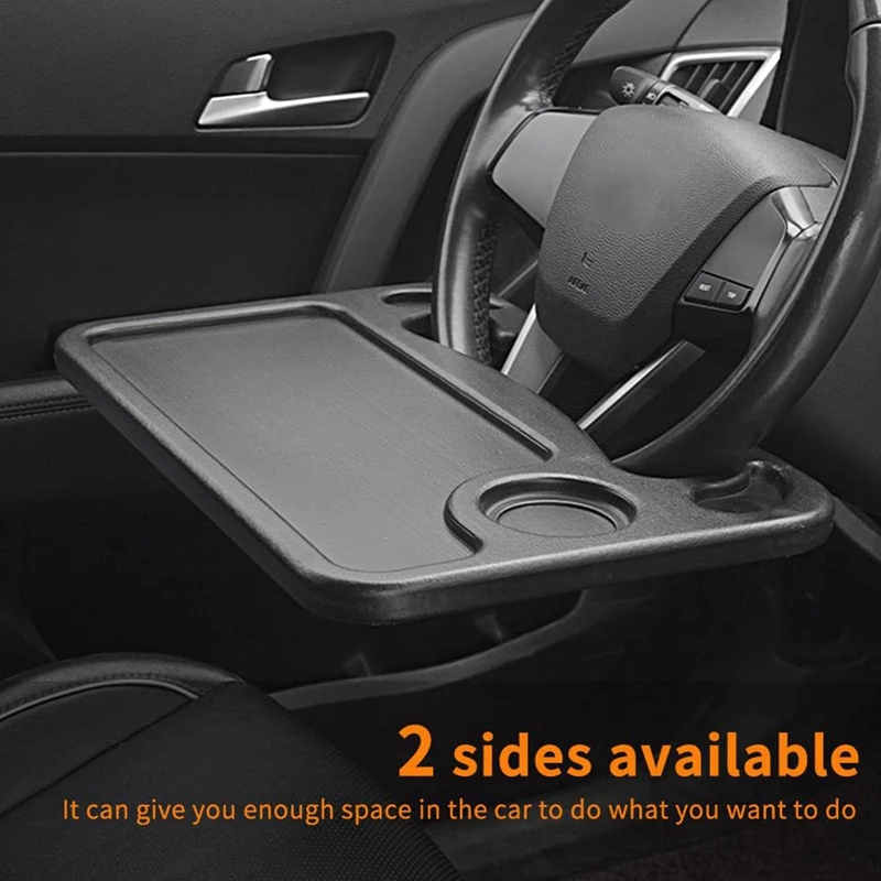 

Portable Car Laptop Computer Desk Mount Stand Eat Work Table Steering Wheel Dining Table Bracket Drink Food Coffee Tray Board